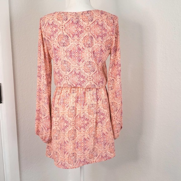 Forever 21 women's Pink Floral Dress size Small - Picture 3 of 4